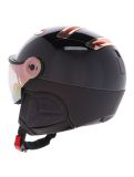 Vignette Kask, Piuma-R Chrome Visor casque de ski avec visière unisexe Black/Pink Gold blanc, rose 