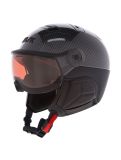 Vignette Kask, Piuma-R Elite casque de ski avec visière unisexe Carbon/Black noir 