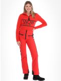 Vignette Kelly, April pantalon de ski en softshell femmes Red / Black noir, rouge 