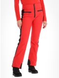 Vignette Kelly, April pantalon de ski en softshell femmes Red / Black noir, rouge 