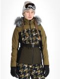 Vignette Kilpi, Clair veste de ski modèle chauffé femmes Khaki noir, vert 