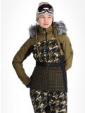 Vignette Kilpi, Clair veste de ski modèle chauffé femmes Khaki noir, vert 