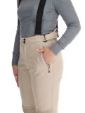 Vignette Kilpi, DIONE pantalon de ski en softshell femmes Beige beige 