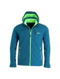 Vignette Kilpi, Milo-M veste de ski softshell hommes turquoise bleu 