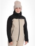 Vignette Kilpi, Ravia veste de ski softshell femmes Beige beige, noir 