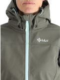 Vignette Kilpi, Ravia veste de ski softshell femmes Dark Green vert 