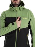 Vignette Kilpi, Ravio-m veste de ski softshell grandes tailles hommes Green noir, vert 