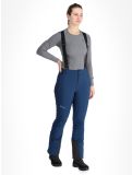 Vignette Kilpi, RHEA pantalon de ski en softshell femmes Dark Blue bleu 