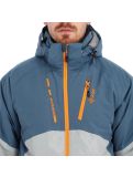 Vignette Kilpi, Tauren-M veste de ski hommes light bleu, gris 