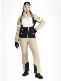 Vignette Kilpi, Valera veste de ski femmes Beige beige, blanc, noir 