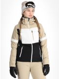 Vignette Kilpi, Valera veste de ski femmes Beige beige, blanc, noir 