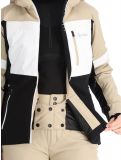 Vignette Kilpi, Valera veste de ski femmes Beige beige, blanc, noir 