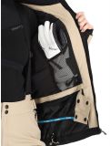 Vignette Kilpi, Valera veste de ski femmes Beige beige, blanc, noir 