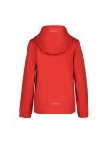 Vignette Icepeak, Kleve Jr veste de ski softshell enfants coral rouge 