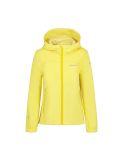 Vignette Icepeak, Kleve Jr veste de ski softshell enfants pastel jaune 