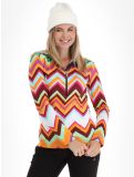 Vignette Kou Sportswear, Chevron pull de ski femmes Colourful multicolore, orange, vert 