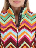 Vignette Kou Sportswear, Chevron pull de ski femmes Colourful multicolore, orange, vert 