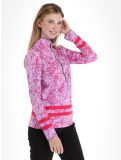 Vignette Kou Sportswear, Geolines pull de ski femmes Purple-Pink rose, violet 