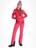 Vignette Kou Sportswear, Pully pull de ski femmes Pink / Red rose, rouge 