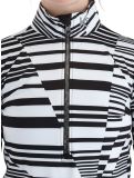 Vignette Kou Sportswear, Stripes pull de ski femmes Black-White blanc, noir 