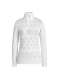 Vignette Luhta, Ernholm pull de ski femmes optic blanc 