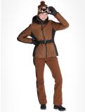 Vignette Luhta, Hakulila veste de ski femmes Chocolat brun 