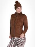 Vignette Luhta, Halmeniemi gilet femmes Chocolat brun 