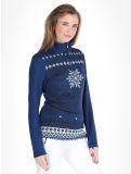 Vignette Luhta, Hangist pull de ski femmes Navy Blue bleu 