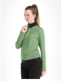 Vignette Luhta, Hukari pull de ski femmes Leaf Green vert 