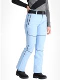 Vignette Luhta, Jaamalai C pantalon de ski en softshell modèle court femmes Light Blue bleu 