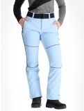 Vignette Luhta, Jaamalai C pantalon de ski en softshell modèle court femmes Light Blue bleu 