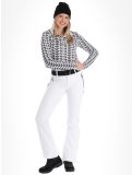 Vignette Luhta, Joentaus pantalon de ski en softshell femmes Optic White blanc 