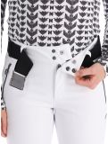 Vignette Luhta, Joentaus pantalon de ski en softshell femmes Optic White blanc 