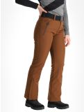 Vignette Luhta, Joentaus C pantalon de ski en softshell femmes Chocolat brun 