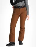 Vignette Luhta, Joentaus C pantalon de ski en softshell femmes Chocolat brun 