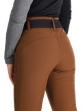 Vignette Luhta, Joentaus C pantalon de ski en softshell femmes Chocolat brun 