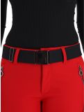 Vignette Luhta, Joentaus C pantalon de ski en softshell modèle court femmes Cranberry rouge 