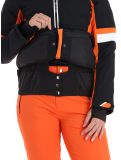 Vignette Luhta, Kaakkurivaara veste de ski femmes Black noir, orange 