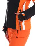 Vignette Luhta, Kaakkurivaara veste de ski femmes Black noir, orange 