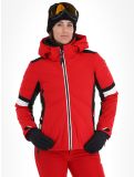 Vignette Luhta, Kaakkurivaara veste de ski femmes Cranberry noir, rouge 