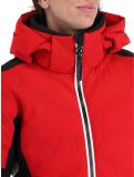 Vignette Luhta, Kaakkurivaara veste de ski femmes Cranberry noir, rouge 