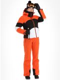 Vignette Luhta, Kaldoaivi veste de ski femmes Orange blanc, noir, orange 