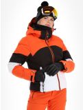 Vignette Luhta, Kaldoaivi veste de ski femmes Orange blanc, noir, orange 