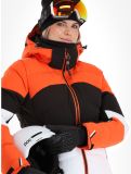 Vignette Luhta, Kaldoaivi veste de ski femmes Orange blanc, noir, orange 