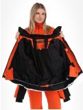 Vignette Luhta, Kaldoaivi veste de ski femmes Orange blanc, noir, orange 