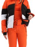 Vignette Luhta, Kaldoaivi veste de ski femmes Orange blanc, noir, orange 