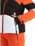 Vignette Luhta, Kaldoaivi veste de ski femmes Orange blanc, noir, orange 