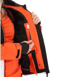 Vignette Luhta, Kaldoaivi veste de ski femmes Orange blanc, noir, orange 