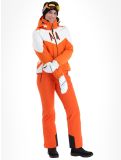 Vignette Luhta, Kanervala veste de ski femmes Orange blanc, orange 