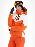 Vignette Luhta, Kanervala veste de ski femmes Orange blanc, orange 